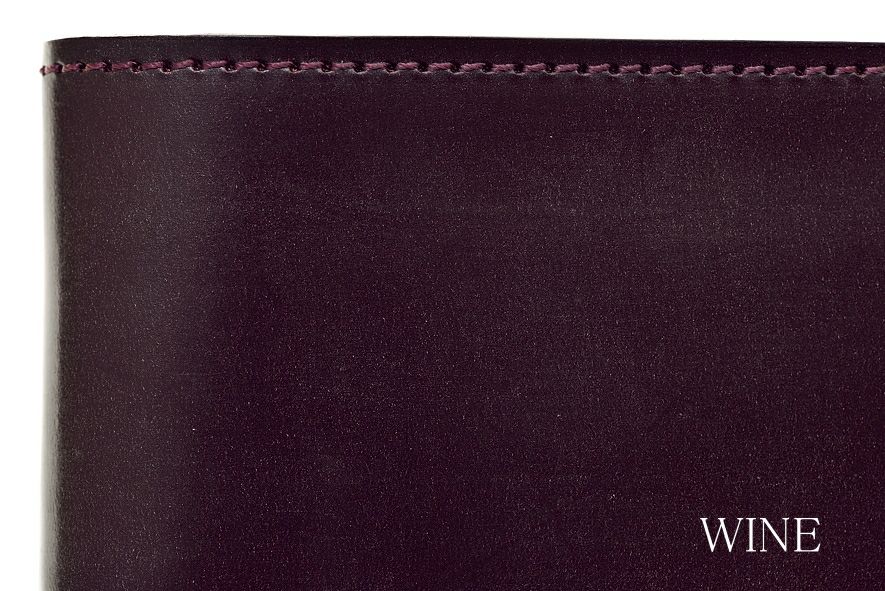 face -Bridle Leather- L字ファスナー折財布 (ウォレットコード用Dカン