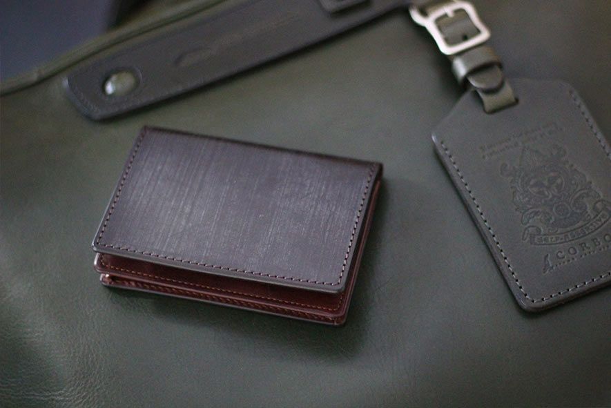 face -Bridle Leather- 名刺入れ | 【公式】CORBO. Online-Shop