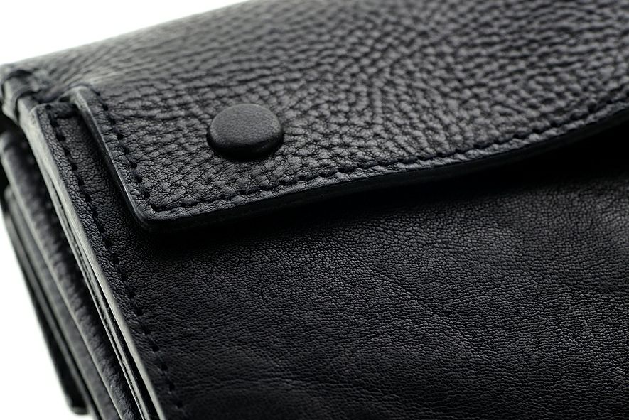CORBO コルボ 本革 財布 三つ折り FLOW レザー 黒 箱付き FLOW 三ツ折財布 | 【公式】CORBO. Online-Shop