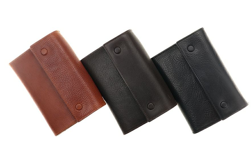 CORBO コルボ 本革 財布 三つ折り FLOW レザー 黒 箱付き FLOW 三ツ折財布 | 【公式】CORBO. Online-Shop