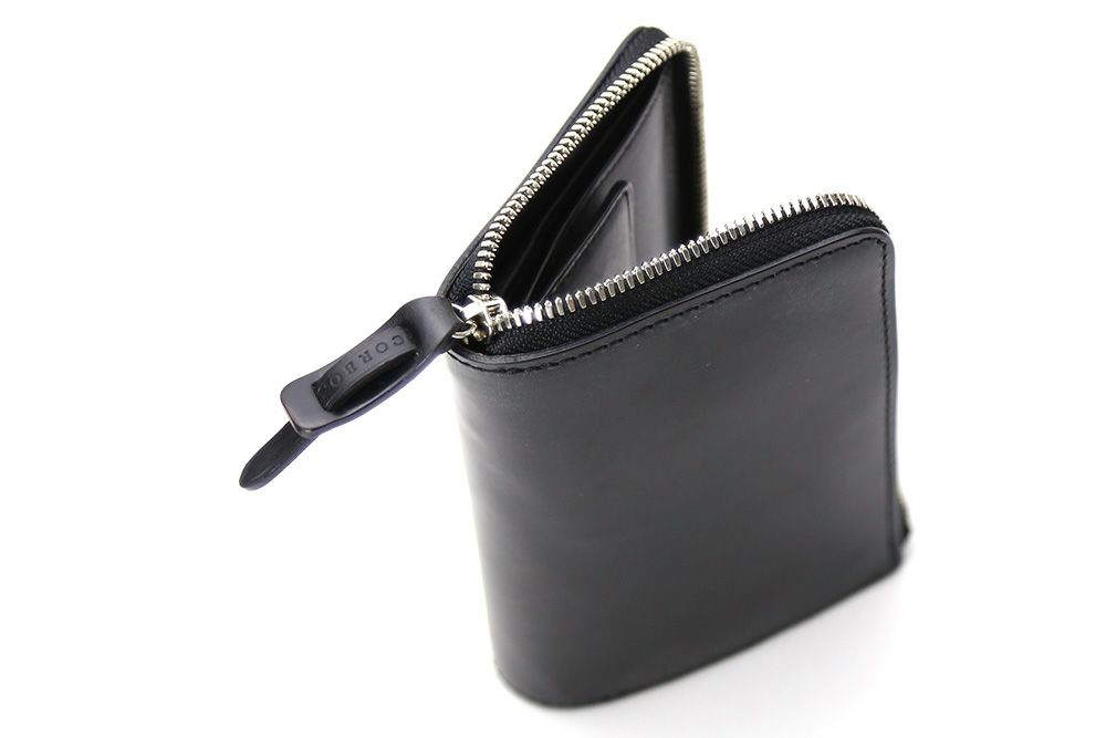 face -Bridle Leather- L字ファスナー折財布 ](ウォレットコード用D