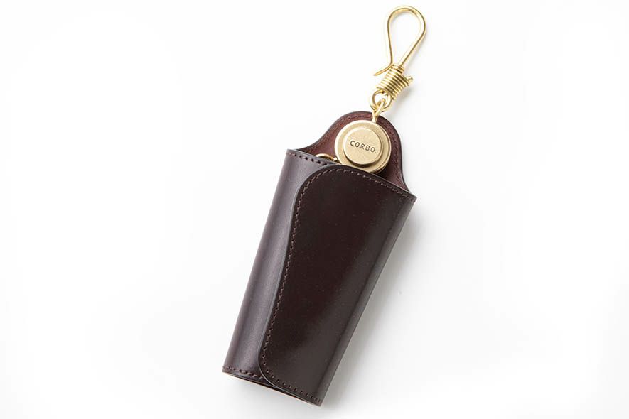 SLATE Horween shell cordovan キーケース | CORBO. Online-Shop