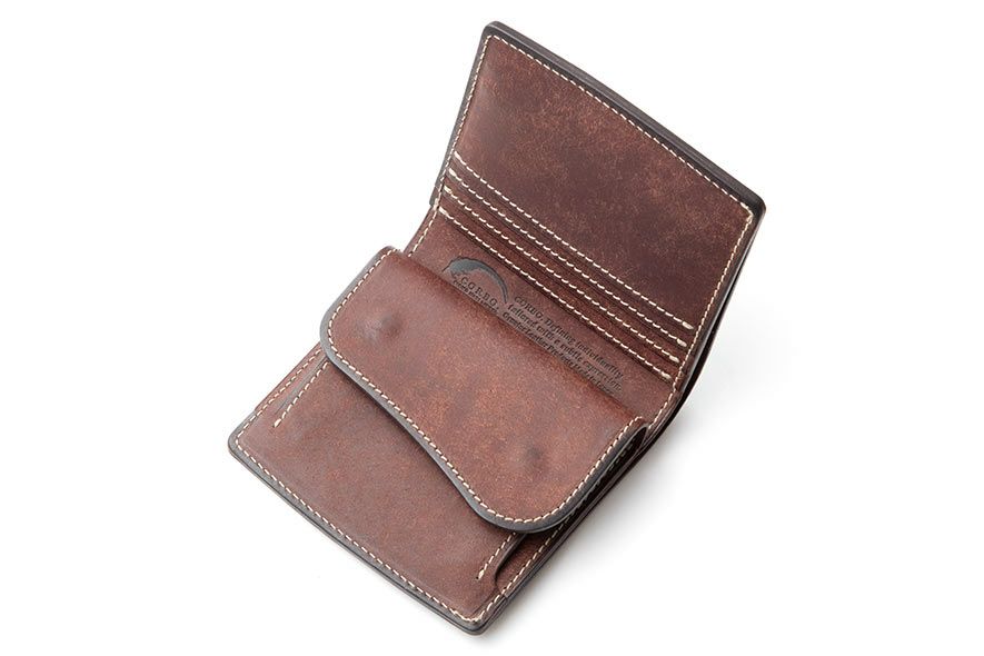 SLATE - G.E.Wallets [プエブロ] スマートウォレット 二つ折財布