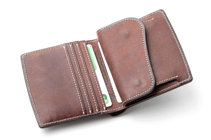 SLATE - G.E.Wallets [プエブロ] スマートウォレット 二つ折財布