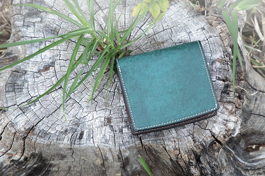 SLATE - G.E.Wallets [プエブロ] スマートウォレット 二つ折財布